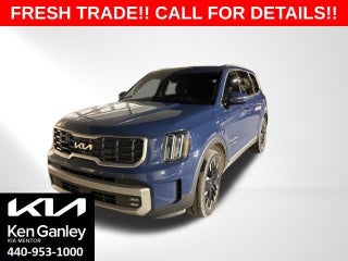 2023 Kia Telluride with Midnight Lake Blue Exterior