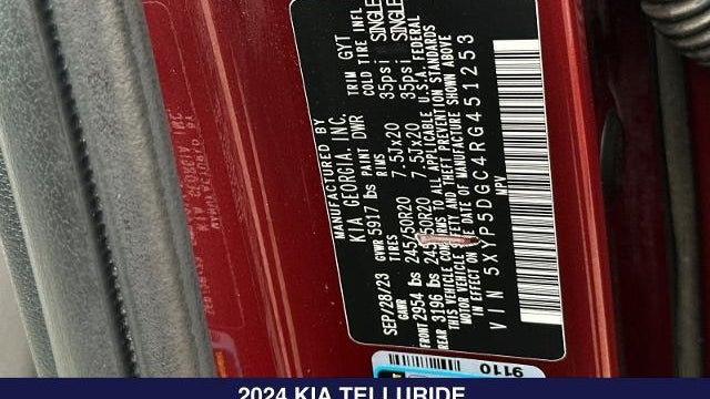2024 Kia Telluride SX