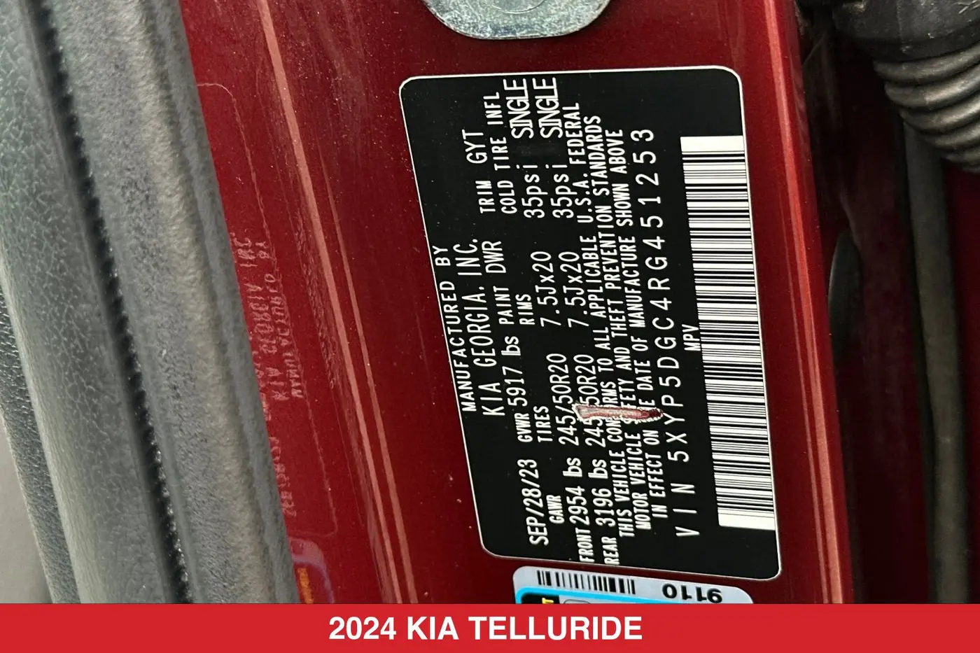2024 Kia Telluride - $34,950