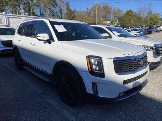 2020 Kia Telluride with Snow White Pearl Exterior