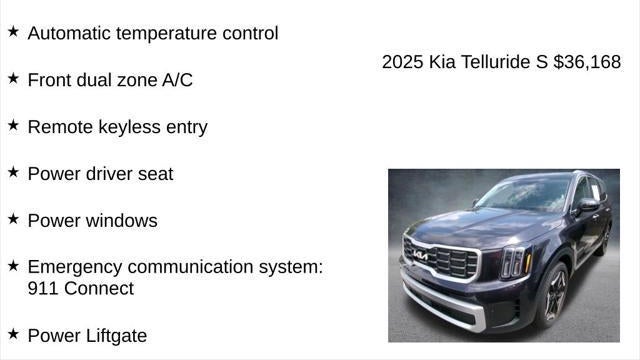 2025 Kia Telluride S