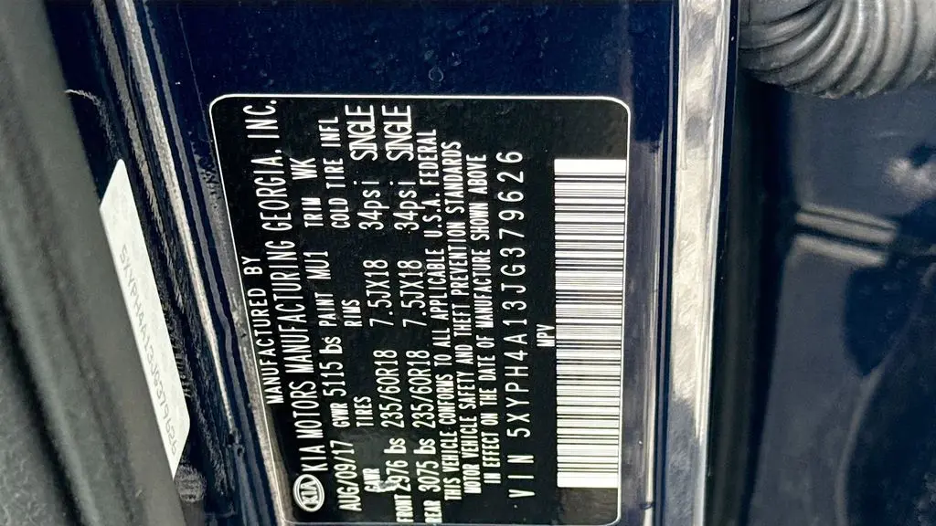 2018 Kia Sorento EX