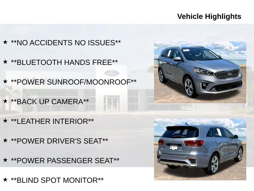 2020 Kia Sorento - $20,922