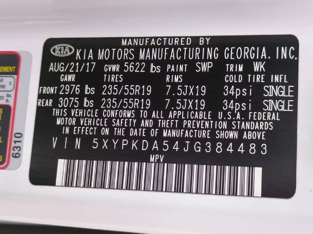 2018 Kia Sorento - $11,975