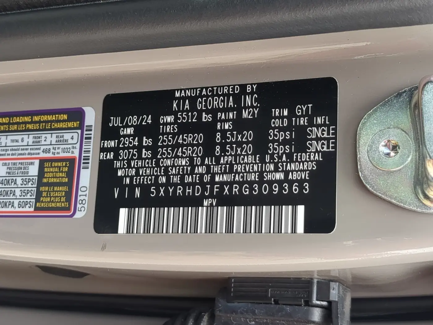 2024 Kia Sorento - $33,754
