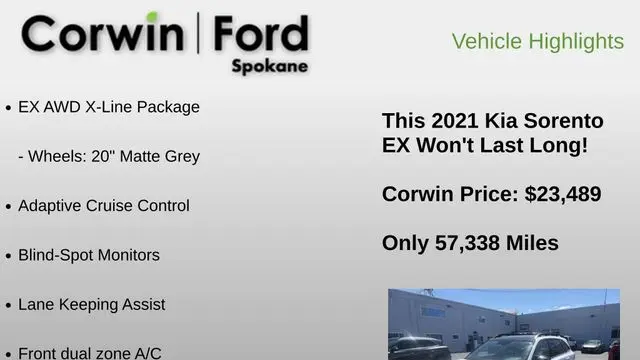 2021 Kia Sorento EX