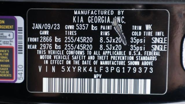 2023 Kia Sorento SX
