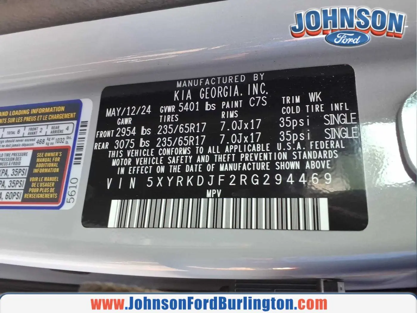 2024 Kia Sorento - $32,700