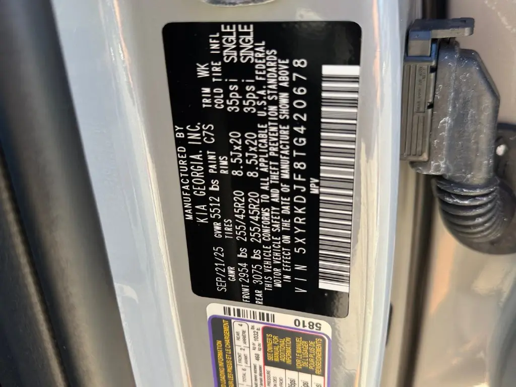 2026 Kia Sorento - $36,000