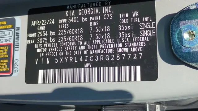 2024 Kia Sorento S