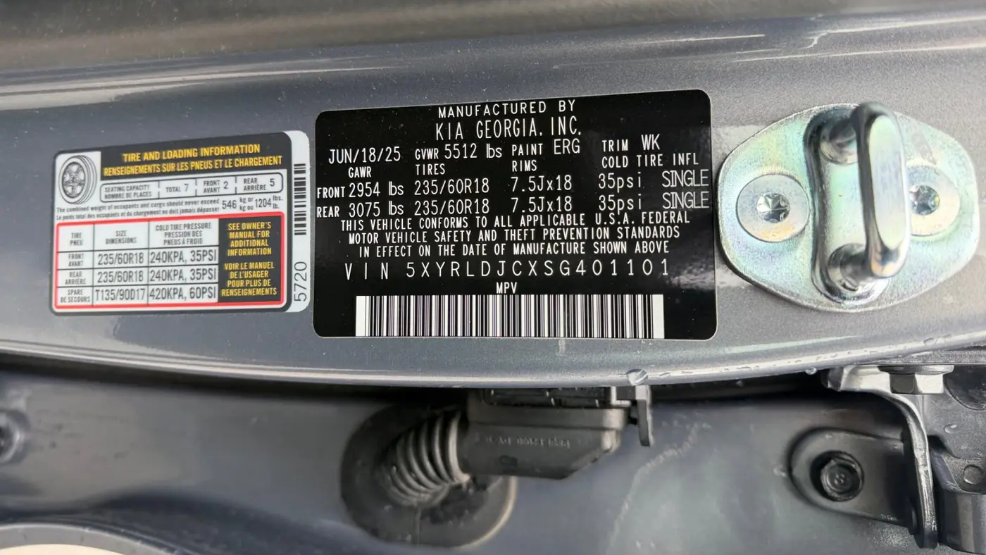 2025 Kia Sorento S