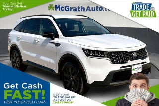 2021 Kia Sorento with Glacial White Pearl Exterior