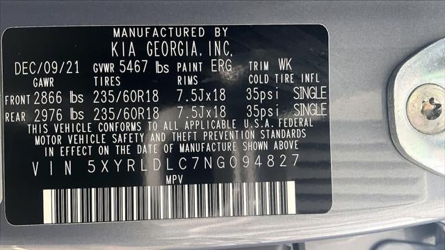2022 Kia Sorento X-Line S