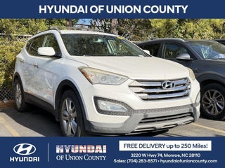 2013 Hyundai SANTA FE Sport with Frost White Pearl Exterior