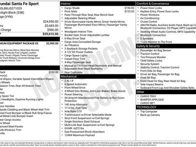 Photo of a 2018 Hyundai Santa FE Sport 2.4L 4DR SUV for sale