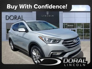 2018 Hyundai SANTA FE Sport with Sparkling Silver Exterior