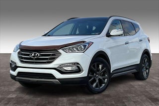 2018 Hyundai SANTA FE Sport with Pearl White Exterior