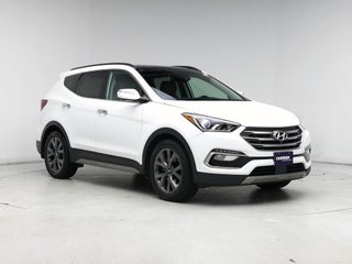 2017 Hyundai SANTA FE Sport with Frost White Pearl Exterior