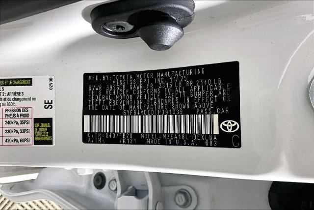 2026 Toyota Corolla - $22,375