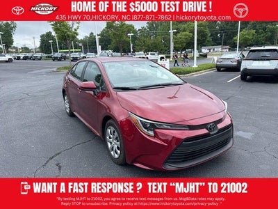 Photo of a 2025 Toyota Corolla LE 4DR Sedan for sale
