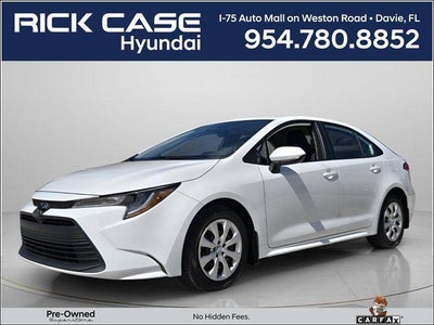 2025 Toyota Corolla LE 4DR Sedan