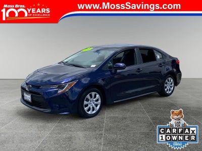 2025 Toyota Corolla LE 4DR Sedan