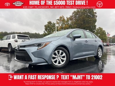 2024 Toyota Corolla LE 4DR Sedan