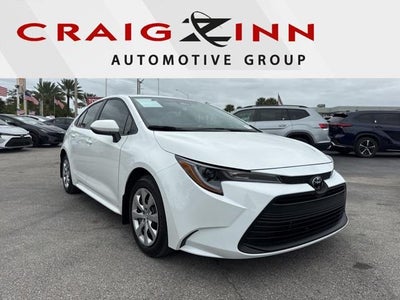 2025 Toyota Corolla LE 4DR Sedan