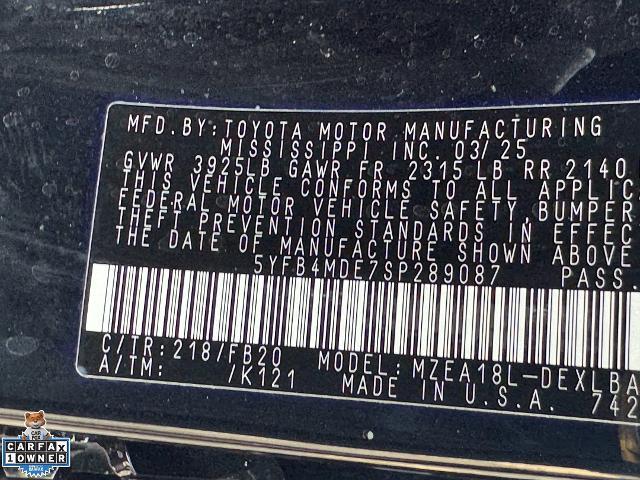2025 Toyota Corolla - $19,991