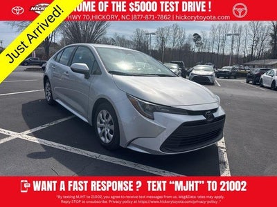 Photo of a 2024 Toyota Corolla LE 4DR Sedan for sale