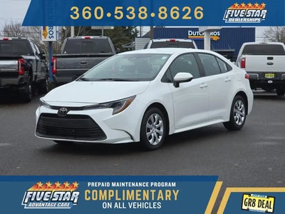 2024 Toyota Corolla LE 4DR Sedan
