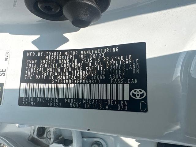 2023 Toyota Corolla - $21,699