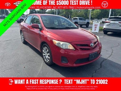 Photo of a 2012 Toyota Corolla LE 4DR Sedan 4A for sale