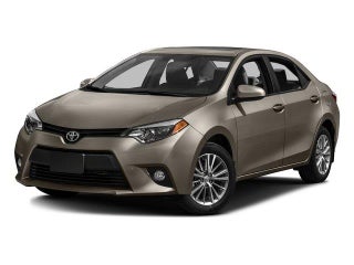 2016 Toyota Corolla with Super White Exterior