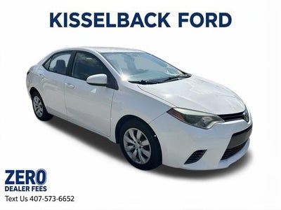 2016 Toyota Corolla LE 4DR Sedan