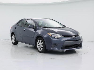 2015 Toyota Corolla LE 4DR Sedan
