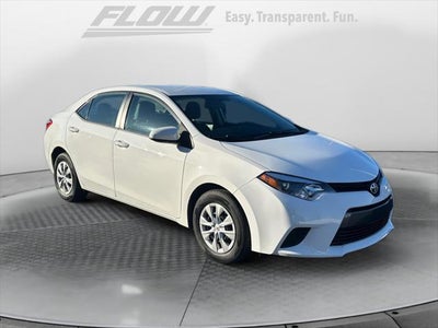 2015 Toyota Corolla L 4DR Sedan 6M