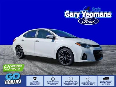 2016 Toyota Corolla S 4DR Sedan