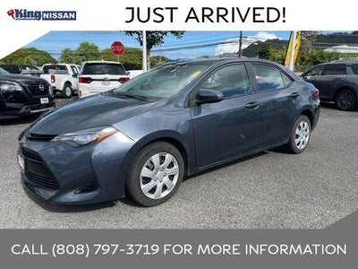 2017 Toyota Corolla LE 4DR Sedan