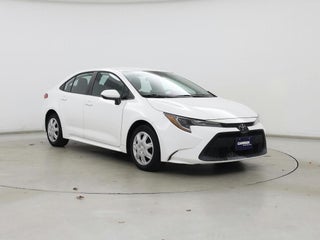 2021 Toyota Corolla with Super White Exterior