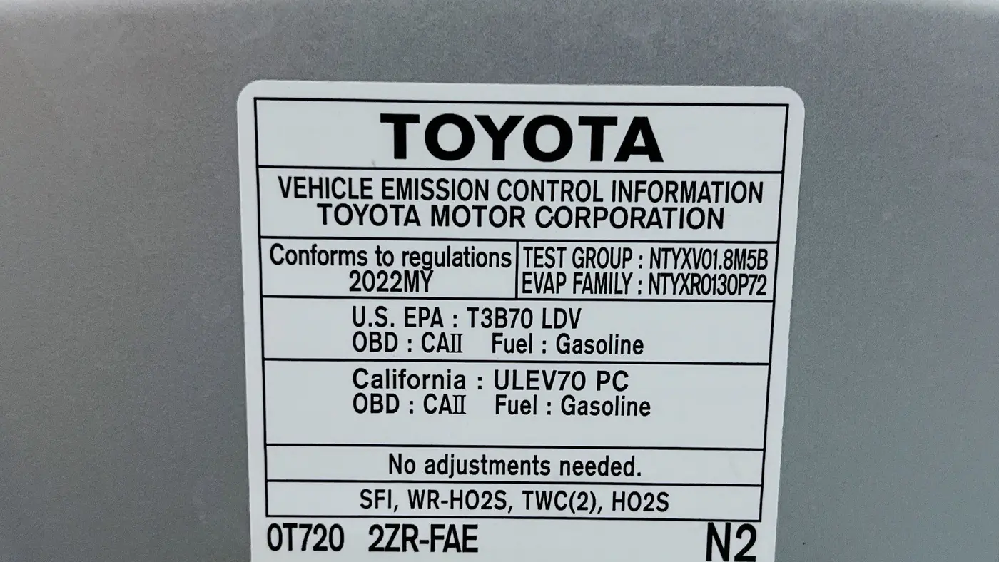2022 Toyota Corolla LE