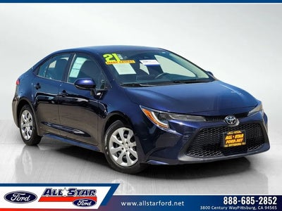 2021 Toyota Corolla LE 4DR Sedan