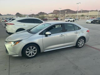 2021 Toyota Corolla with Classic Silver Metallic Exterior