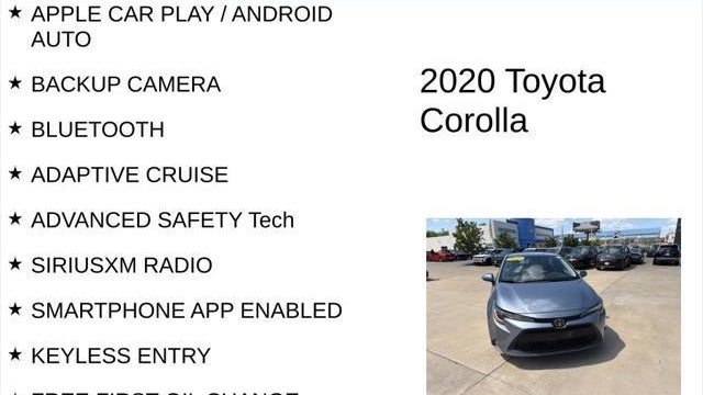 2020 Toyota Corolla LE