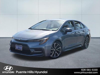 2020 Toyota Corolla SE 4DR Sedan CVT