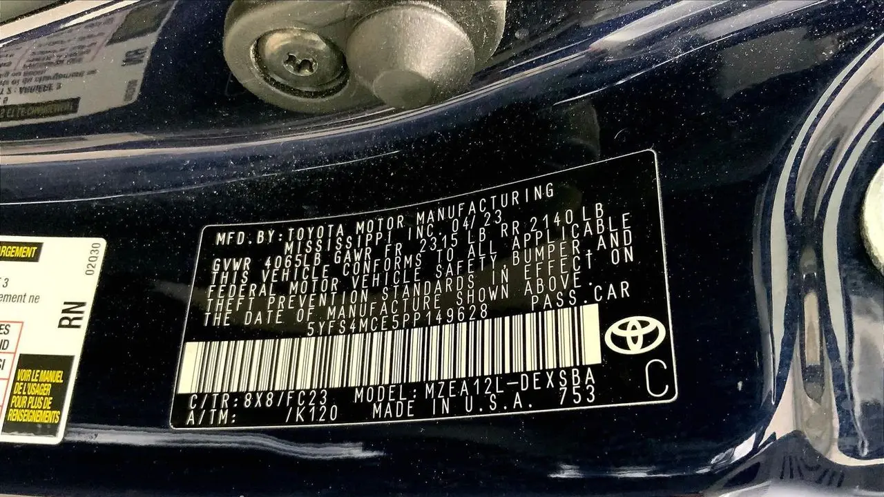 2023 Toyota Corolla SE
