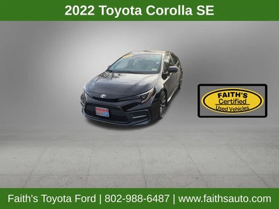 2022 Toyota Corolla SE 4DR Sedan CVT