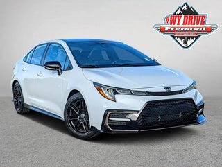 2022 Toyota Corolla with White W/Black Sand Pearl Roof Exterior