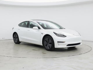 2020 Tesla Model 3 with Pearl White Multi-Coat Exterior