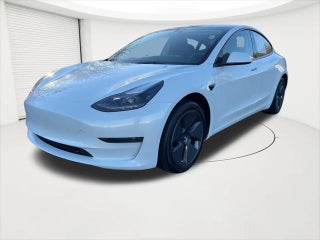 2023 Tesla Model 3 with Pearl White Multi-Coat Exterior